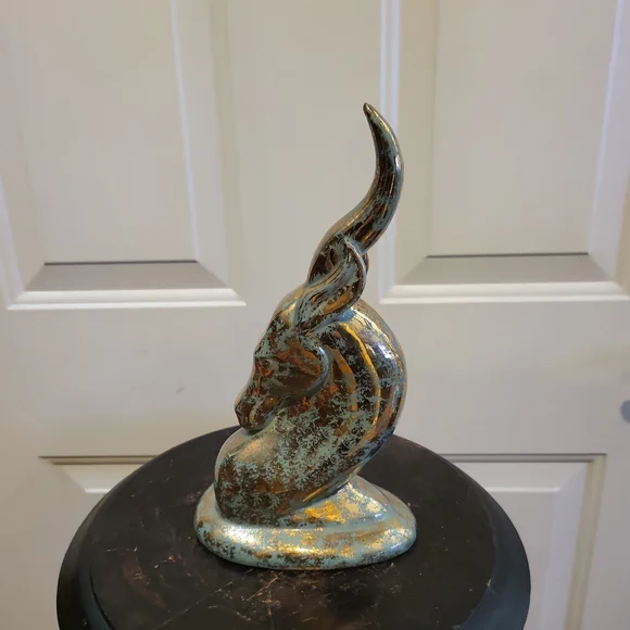 Mid-Century Modern Ceramic Impala/ Deer 11" - Picture 3 of 10